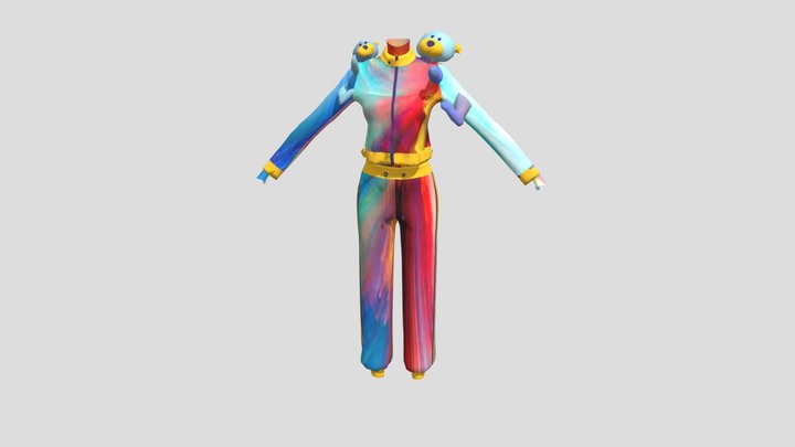 WinterBearsSuitBySimaFans 3D Model