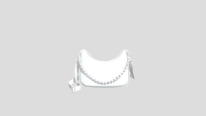 Nylon Chelsea Crossbody 3D Model
