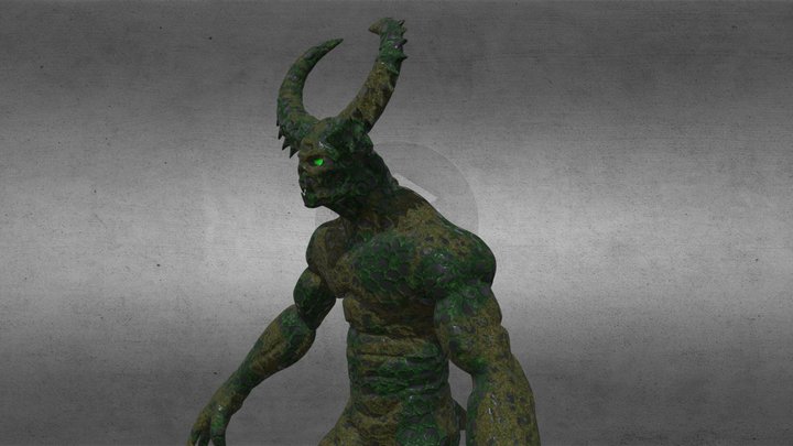 CoronaDemon 3D Model