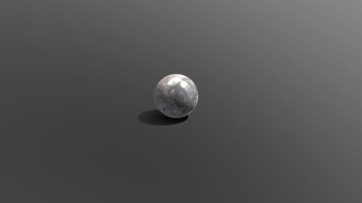 Moon 3D Model