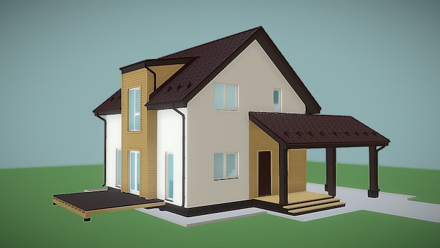 Arboreal house 3D Model