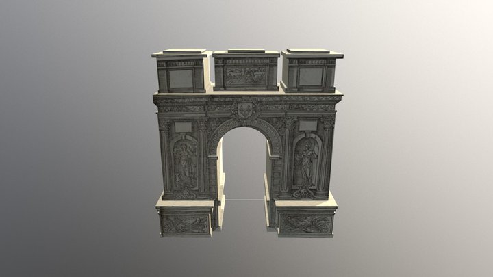 Pont Notre Dame - 8th stop 3D Model