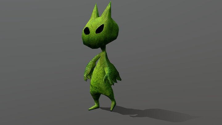 Green Monster. 3D Model