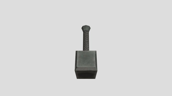 Thor Hammer 3D Model