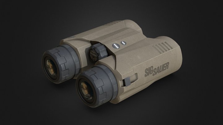 Military Binoculars 3D Model