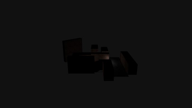 Dark alley 3D Model