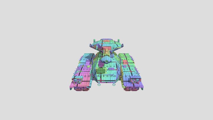 DGM 1660 M808s Scorpion UV 3D Model