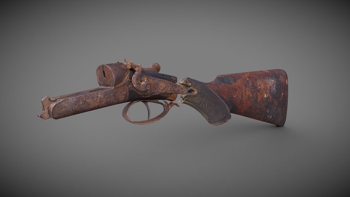 Shotgun 3D Model