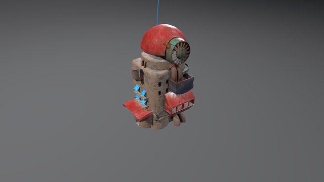 Round House Big 3D Model