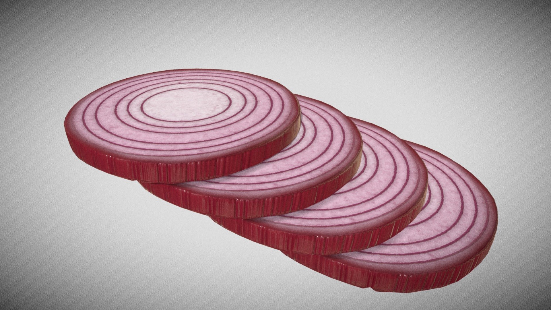 Onion Rings - 3D model by Mapshot [a2367ad] - Sketchfab