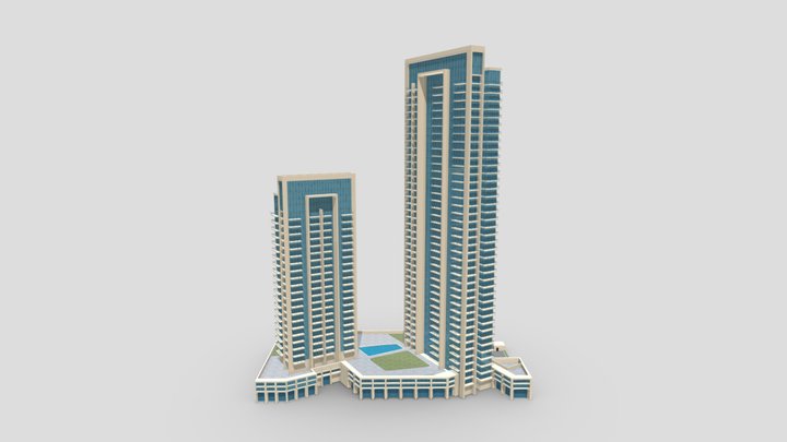 Boulevard Crescent 3D Model