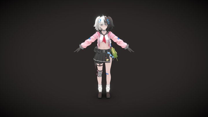 到花蕾Free 3D Model