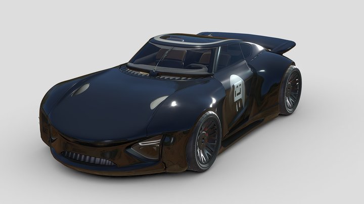 Concept Vulcano - NFS Edition 3D Model