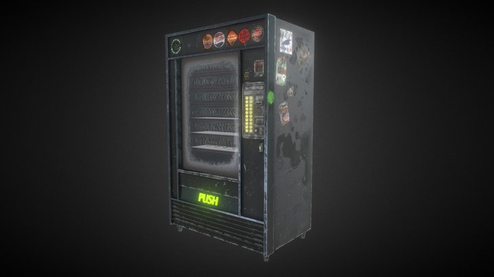 Drink Machine - Gustavo Carrillo 3D Model