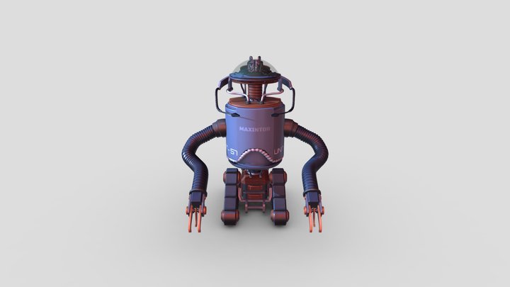 Robot - Non-realistic stylisation 3D Model