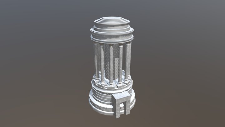 Doric Pillar Assignment Week 3 3D Model