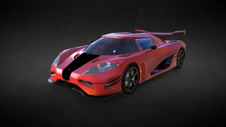Koenigsegg Agera R 3D Model