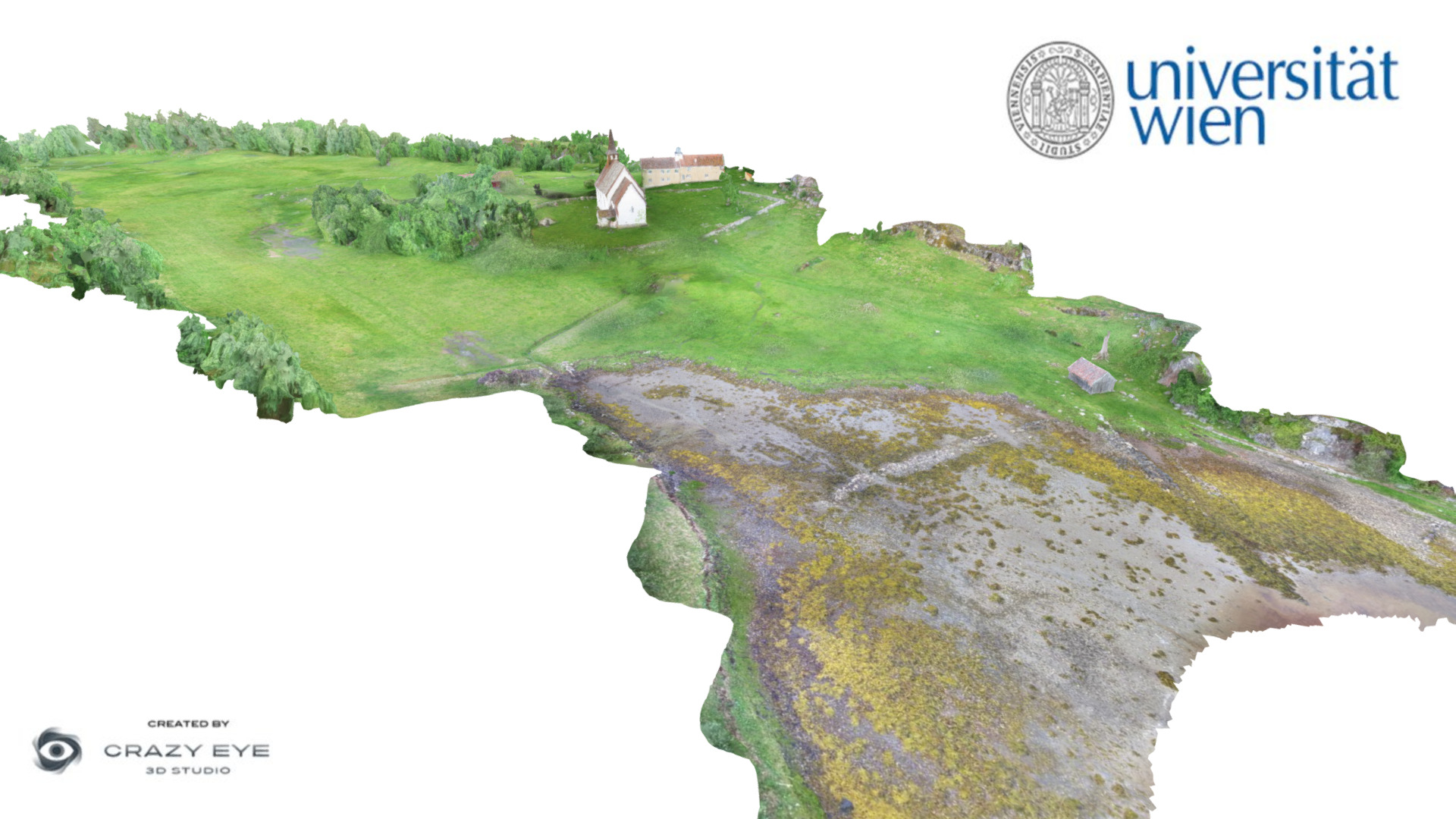 3D model Coastal landscape – Veyo, Norway - This is a 3D model of the Coastal landscape - Veyo, Norway. The 3D model is about map.