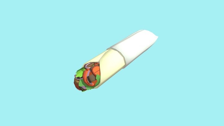 Falafel Döner 3D Model
