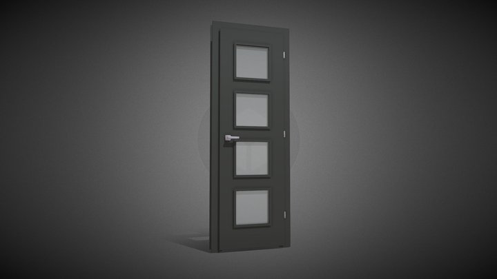 Interior Door Verto Idea 4.4 – Free 3D Model STL