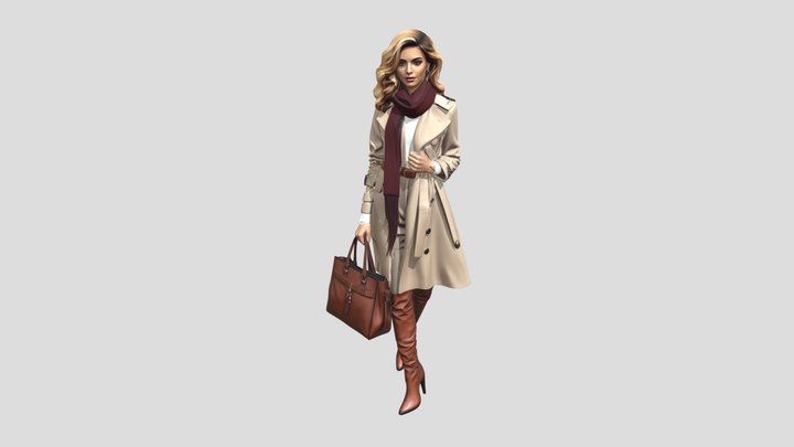 Autumn City Chic – Modello 3D gratuito STL