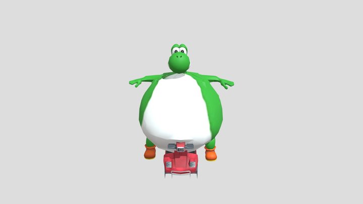 Yoshi 3D models - Sketchfab