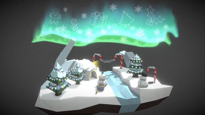 Winter_Asset 3D Model