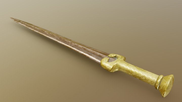 Aegean Sword 3D Model