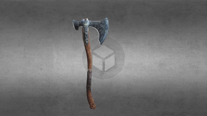 God of War Axe 3D Model