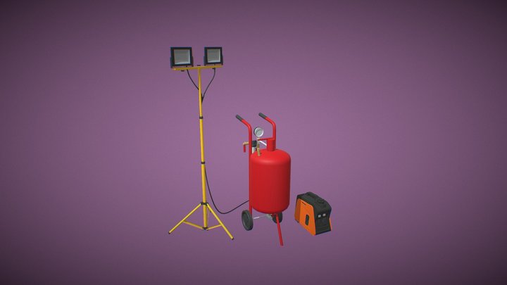 Middle Shapes (Retry school) 3D Model