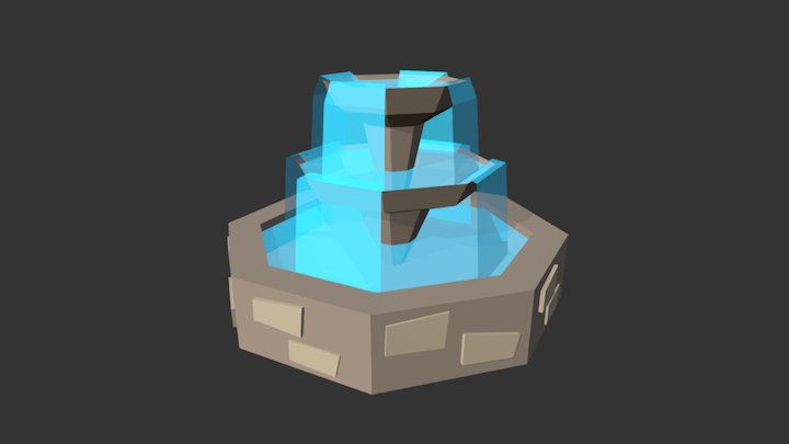 Fountain 3D Model