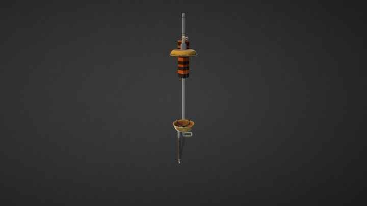 Eye Wash Station 3D Model