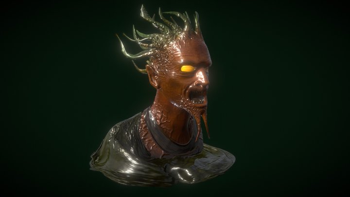 Demon head 3D Model