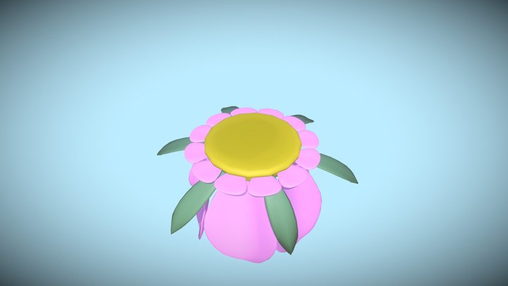 Wizavior - Flower 3D Model