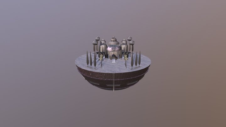 Kamisama temple 3D Model