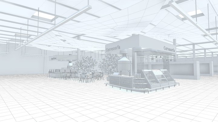 Department store Brewery 3D Model