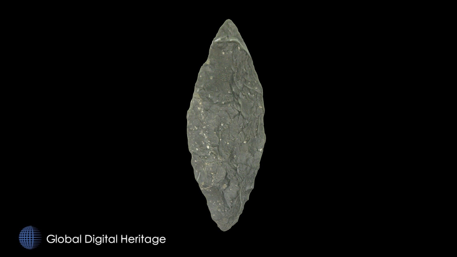 XPM-098. Hafted Biface. Sapsuk River, Alaska