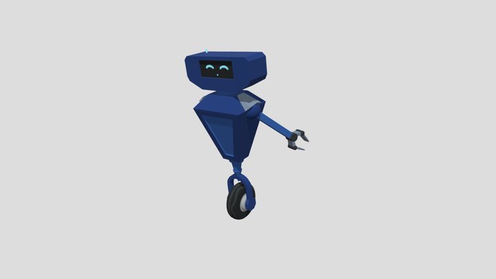 ROBOT MOVING ANIMATION 3D Model