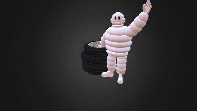 Bibendum mandse 3D Model