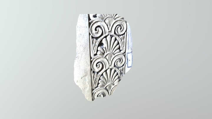 Egyptian Halls Shopfront Detail 3D Model