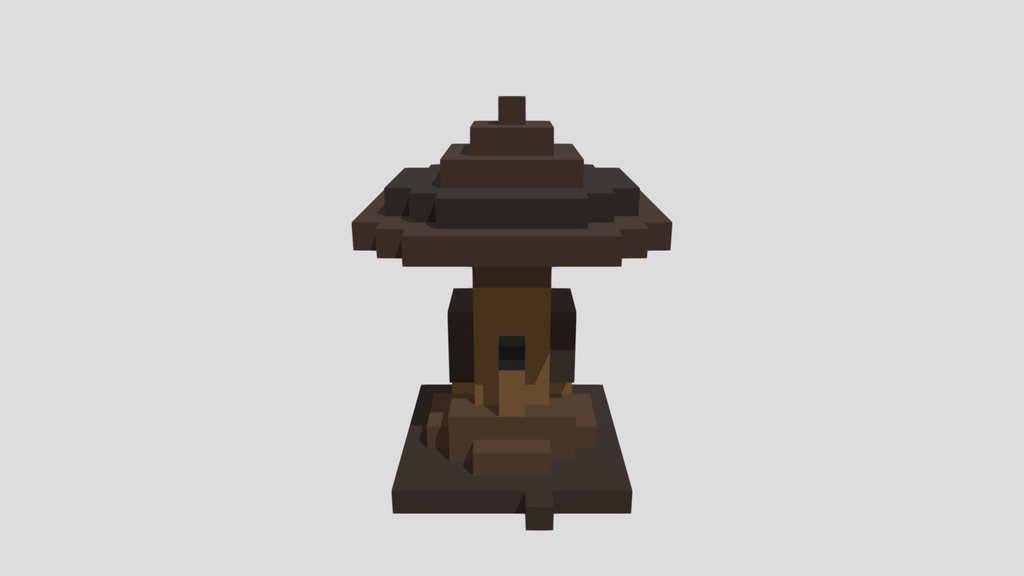 Mushroom Termite Mound - Voxel 32x32