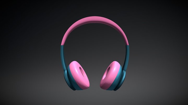 Słuchawki 3D Model