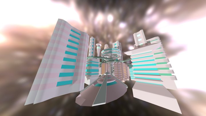 Cityscape 3D Model