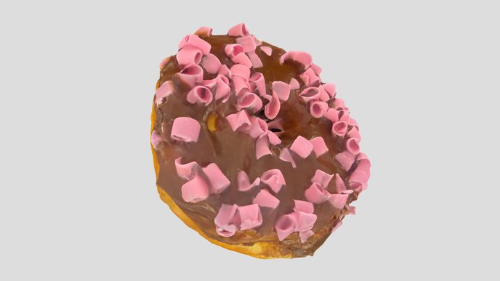 Chocolate Donut 🍩 3D Model