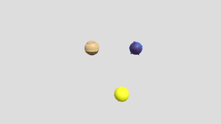 planets 3D Model