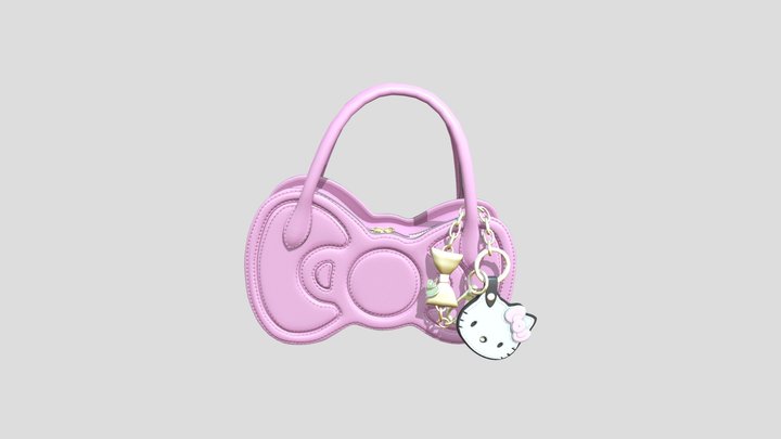Bow Bag for Games 3D Model