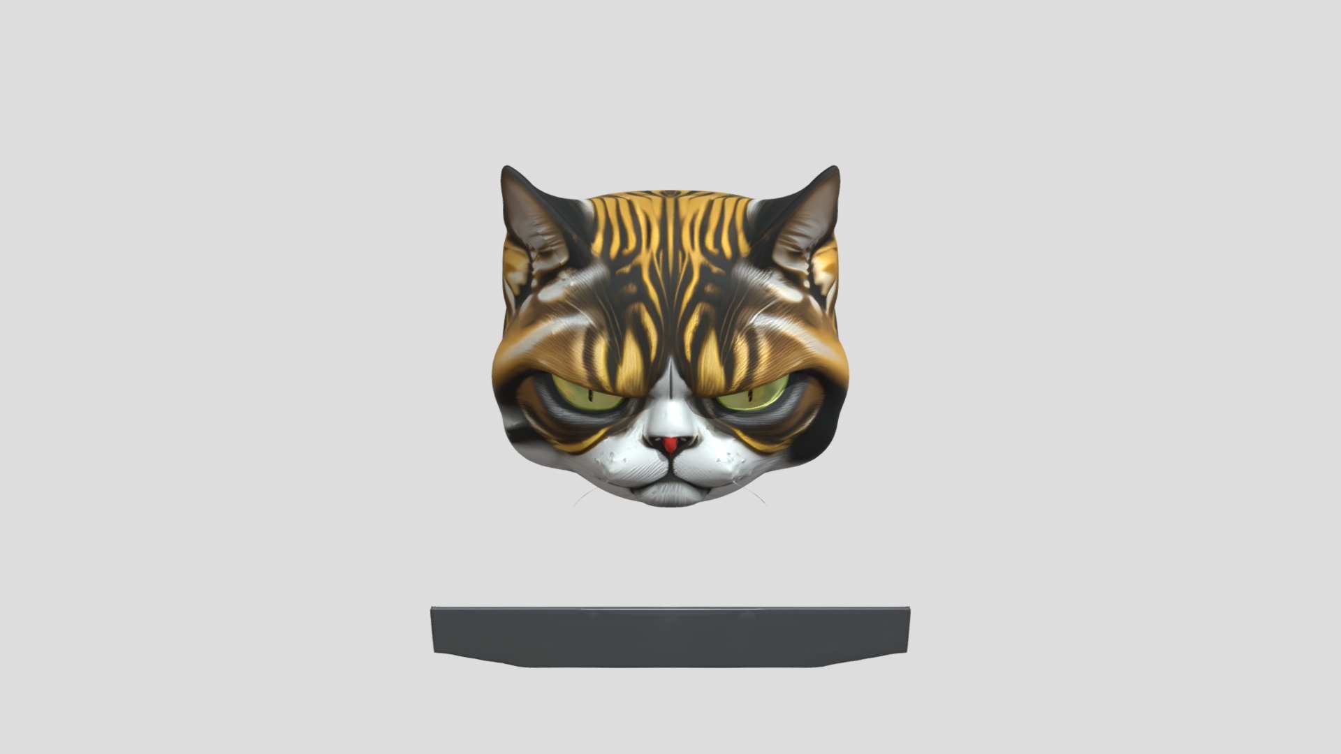 Grumpy cat - 3D model by cwickprice [a24e068] - Sketchfab