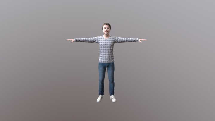 Вова Адидас | vova adidas слово пацана 3D Model