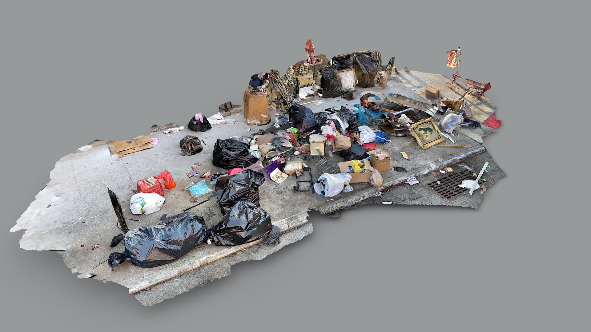 Day 2: Garbage - 3D model by Stuart Rosenberg (@s2rosenberg) [a24ea24 ...