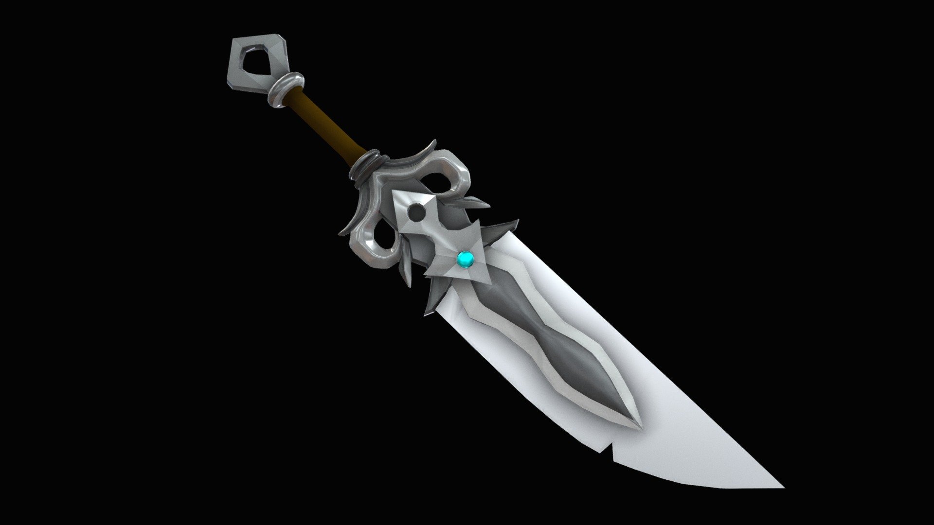 Dagger - 3D model by Sasha F (@sashafred) [a24f543] - Sketchfab